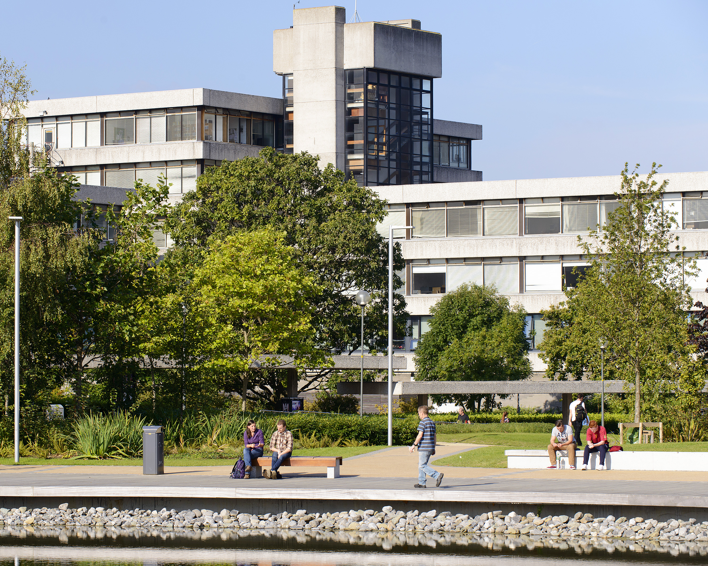 Belfield Campus, autumn sunshine