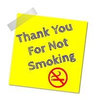 thank you for not smoking