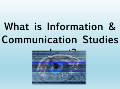 what is information and communication studies