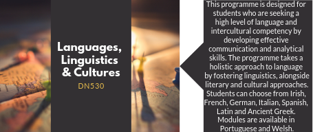 Languages, Linguistics and Cultures