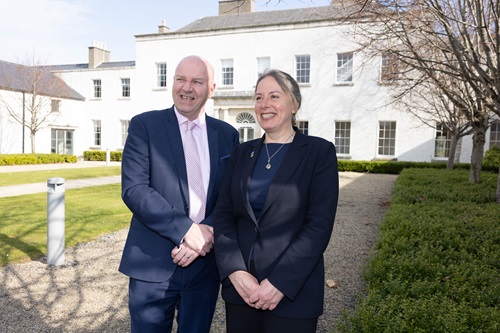 Liam Cronin and Kate Robson Brown