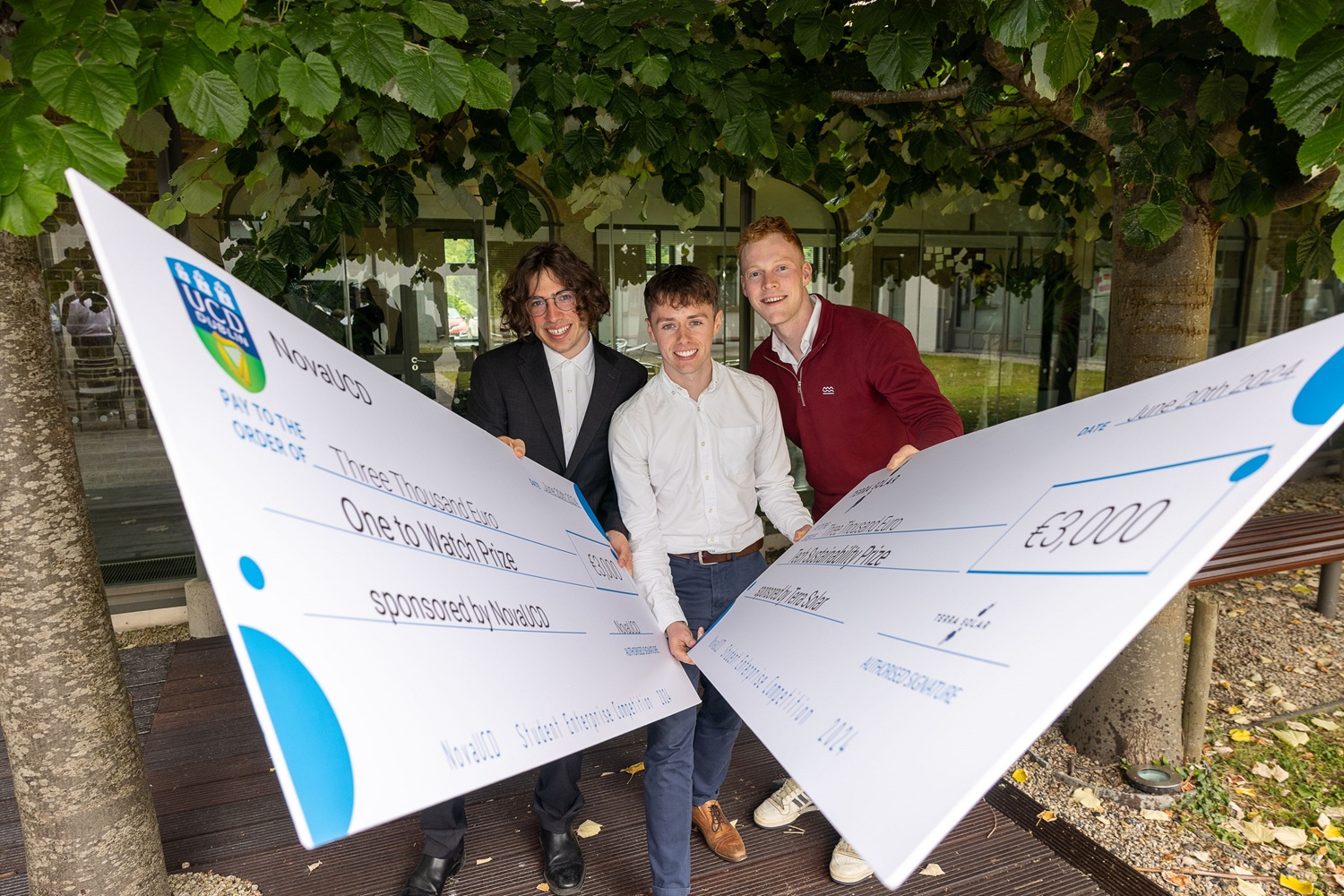 Winners of the 2024 NovaUCD Student Enterprise Competition