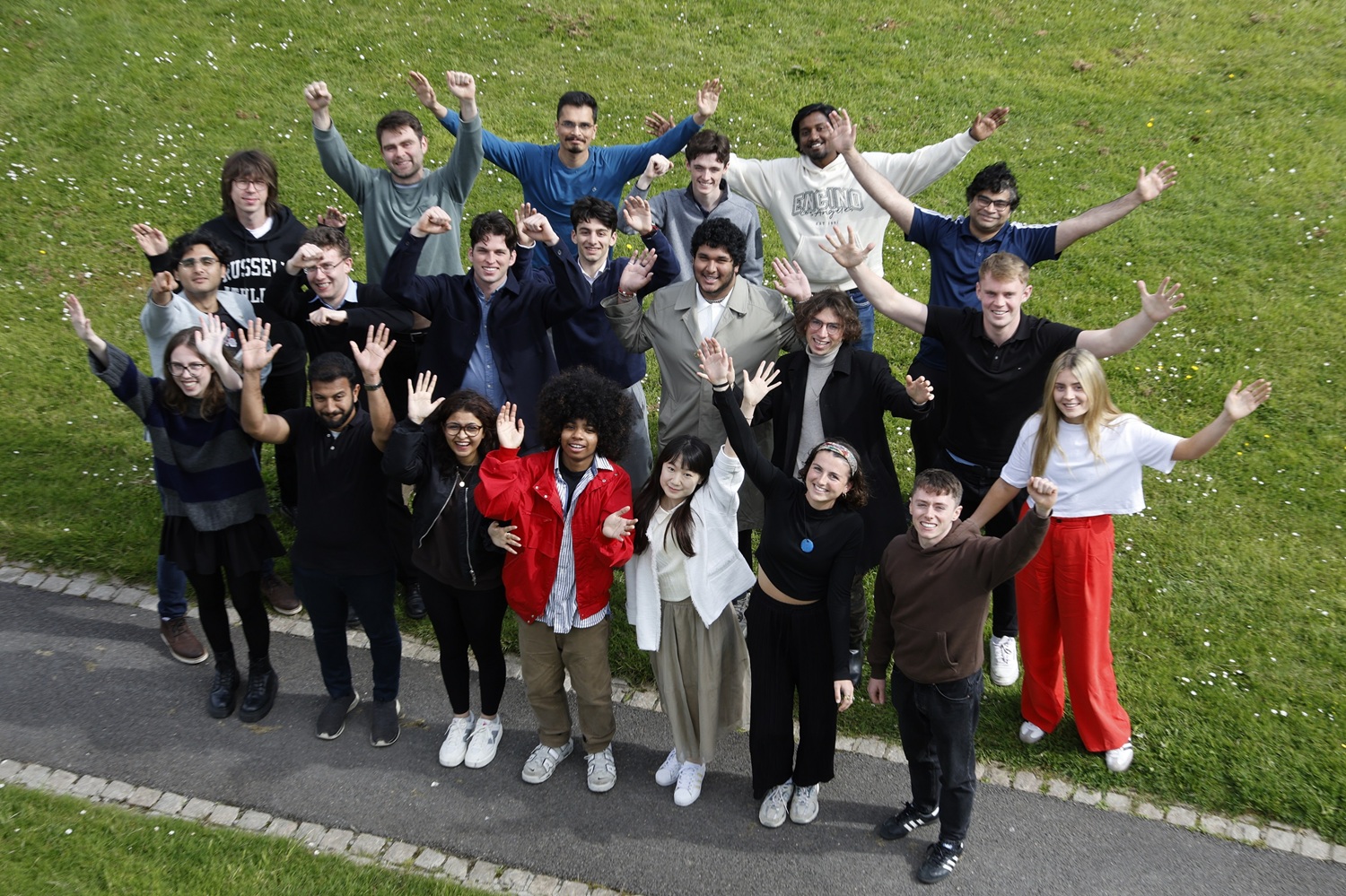Participants on the Student Enterprise Competition