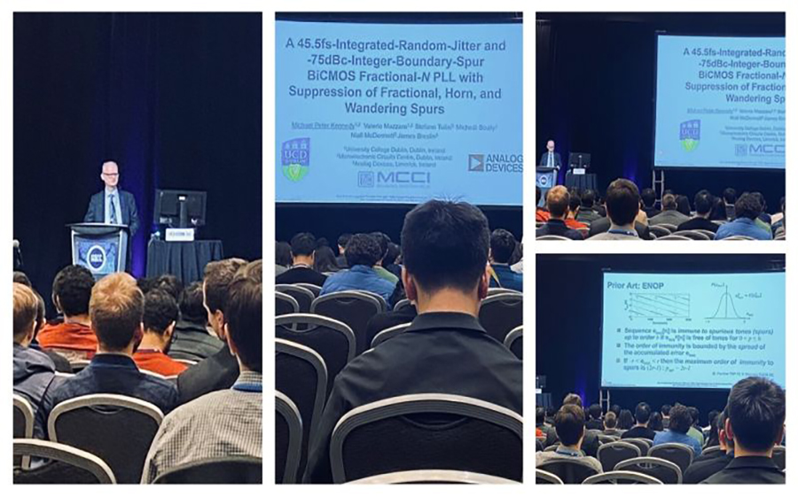 Professor Peter Kennedy presents at IEEE International Solid-State Circuits Conference (ISSCC) 2024. 