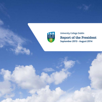 Report of the President, September 2013 - August 2014