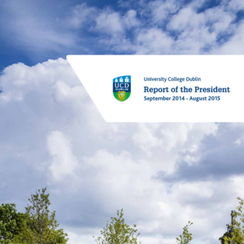 Report of the President, September 2014 - August 2015