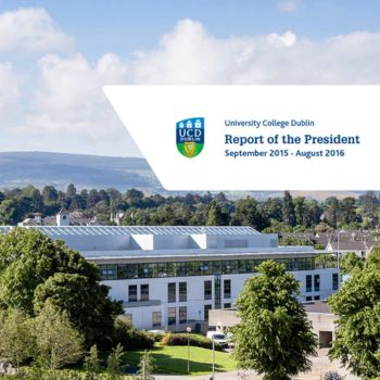 Report of the President, September 2015 - August 2016