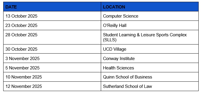 Schedule for wifi cutover