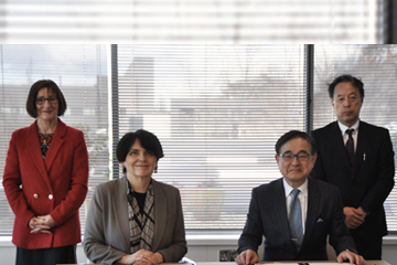 Hokkaido University (HU) President Prof. Houkin’s delegation visit to UCD