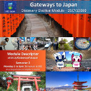 Brand new university-wide elective module ‘Gateways to Japan’ launched