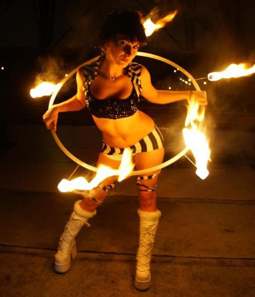 Fire Hoop