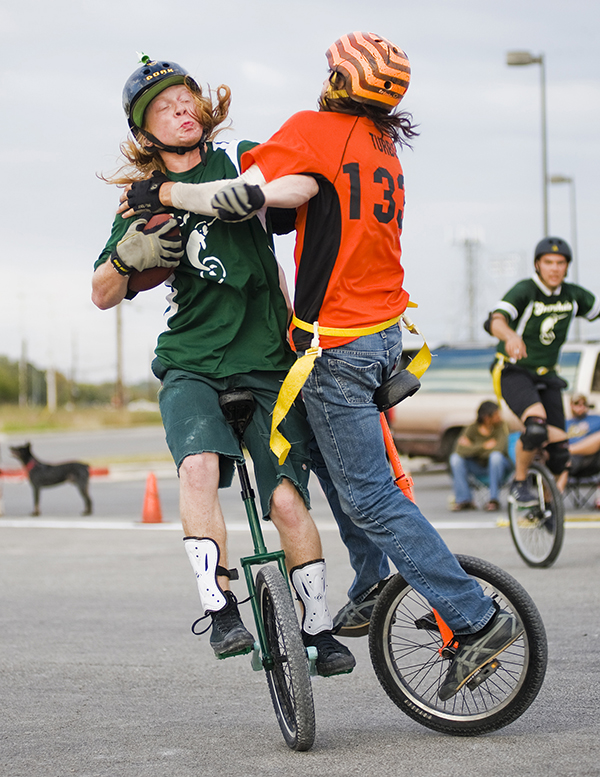 Unicycle Rugby