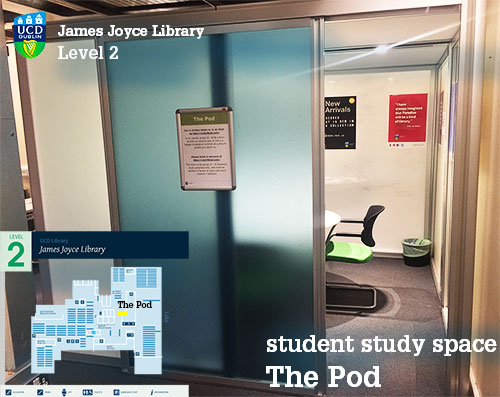 Photo of the Pod collaborative space