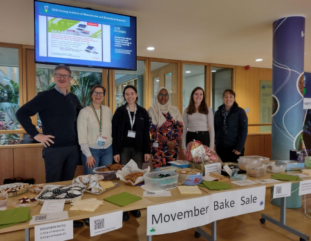 Movember 2023 Cake Sale Staff and Students