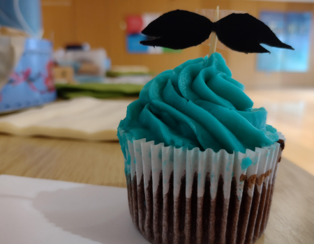 Cupcake at Movember Event