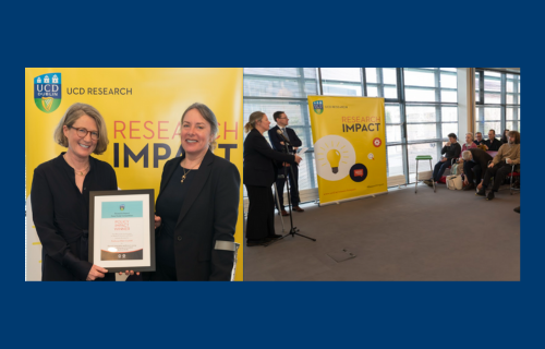 2025 Research Impact Awards - Congratulations Prof Ellen Crushell and Dr Mark Pickering