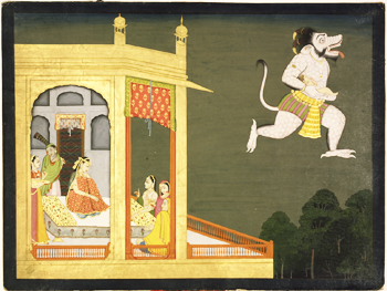 The Demon Samvara Kidnaps Krishna's Infant Son, Pradyumna