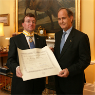 King of Spain honours UCD historian