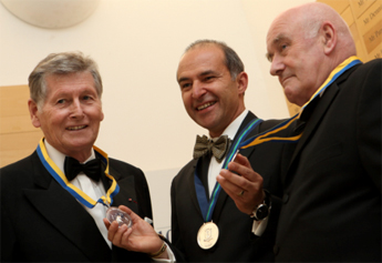 Pictured (l-r), Dr. Michael Smurfit, Mr Philip Berber, Mr Lochlann Quinn