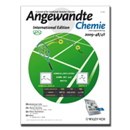 Front-cover of Angewndte Chemie, featuring discovery by UCD scientists