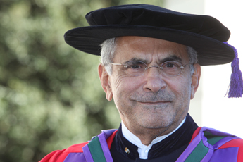 President of The Democratic Republic of Timor-Leste, Dr José Ramos-Horta after receiving his award at honorary University College Dublin