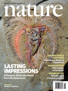 The findings were published as the cover story in the leading journal Nature