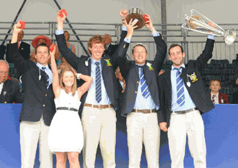 The victorious UCD Men's Student Coxed Fours crew included Tom Doyle, Finbarr Manning, Colm Pierce, Dave Neale, and cox: Jennie Lynch. The coach was Pat McDonagh.