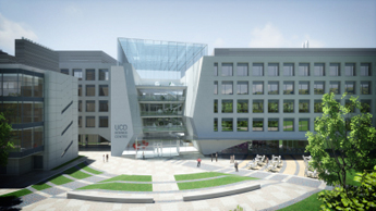 Architectural impression of the UCD Science Centre