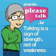 Please Talk suicide prevention campaign