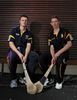 GAA Hurlers, Matthew O'Hanlon who is studying Commerce International at UCD and Joseph Lyng who is studying Agricultural Science at UCD.