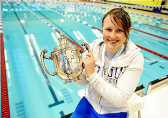 UCD Sports Scholar Niamh O’Sullivan wins the 400m Individual Medley at the Irish Short Course National Championships