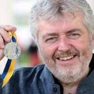 Bill Whelan with Foundation Day Medal