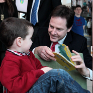 UK Deputy Prime Minister, Nick Clegg visits University College Dublin