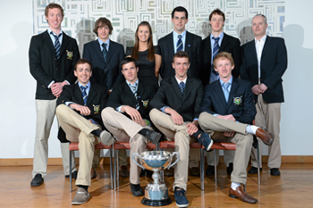 The University College Dublin Senior Men's Rowing team