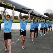 Gannon cup winning UCD Men's 8 rowing team