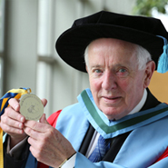 Dr Tony Scott with the Ulysses Medal