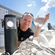 Tara Oceans expedition schooner visits Dublin - Dr Emmanuel Reynaud on board Tara