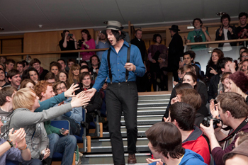 Jack White, recipient of the UCD Literary & Historical Society James Joyce Award