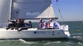 UCD students (Team Ireland) compete in Student Yachting World Cup