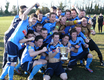 UCD team celebrate their win