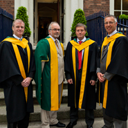 Pictured far right: Dr Peter Richardson, UCD School of Electrical, Electronic and Communications Engineering