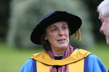 Pictured after receiving UCD Honorary Degree of Doctor of Laws: Susan Denham at UCD Bloomsday Awards