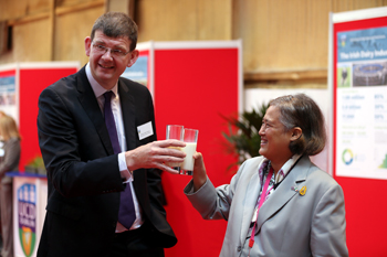 Professor Mark Rogers Registrar and Deputy President of UCD pictured with Her Royal Highness Princess Maha Chakri Sirindhorn of Thailand