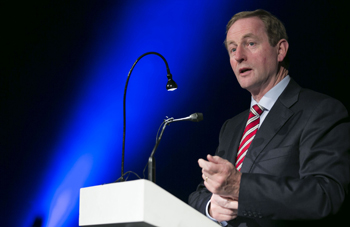  An Taoiseach, Enda Kenny pictured at the launch of the publication 