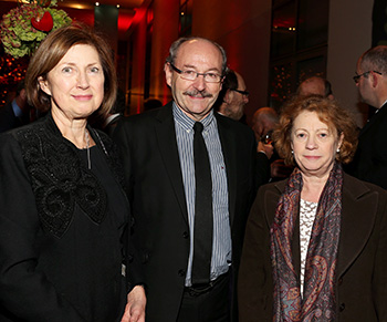 Pictured (l-r): Ms Attracta Halpin, Registrar, National University of Ireland (NUI); Prof Declan McGonagle, Director, National College of Art & Design; and UCD Prof M�ire N� Annrach�in, UCD School of Irish, Celtic Studies, Irish Folklore & Linguistics