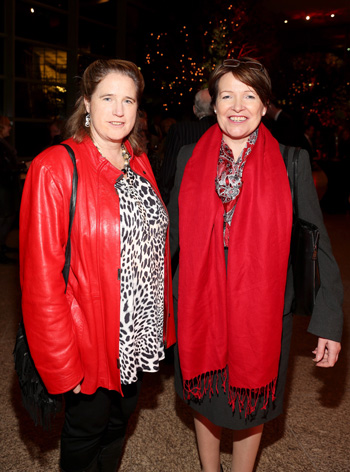 Pictured: Ms Deirdre Falvey, The Irish Times, and Noreen O�Sullivan, Garda Commissioner