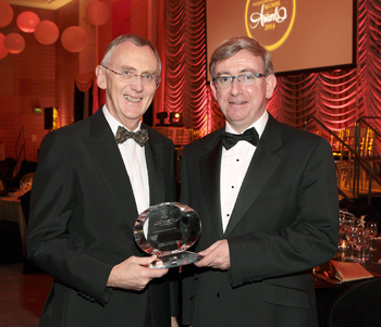 Gary McGann and Prof Ciaran O hOgartaigh, Dean of UCD School of Buiness