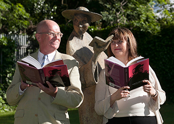 Pictured above: Editors Prof Fran O'Rourke, UCD School of Philosophy and Prof Anne Fogarty, UCD School Of English, Drama & Film