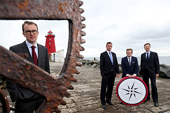 Pictured above: Ger Goold, Partner, Kernel Capital; David Mountjoy, Senior Manager, Corporate Banking Ireland, Bank of Ireland; John Byrne, CEO, Corlytics Ltd and Leo McAdams, Manager of Financial Services, Enterprise Ireland