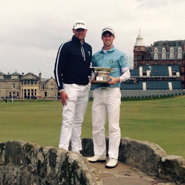 Golfers complete one-two in prestigious intervarsity tournament at St Andrews